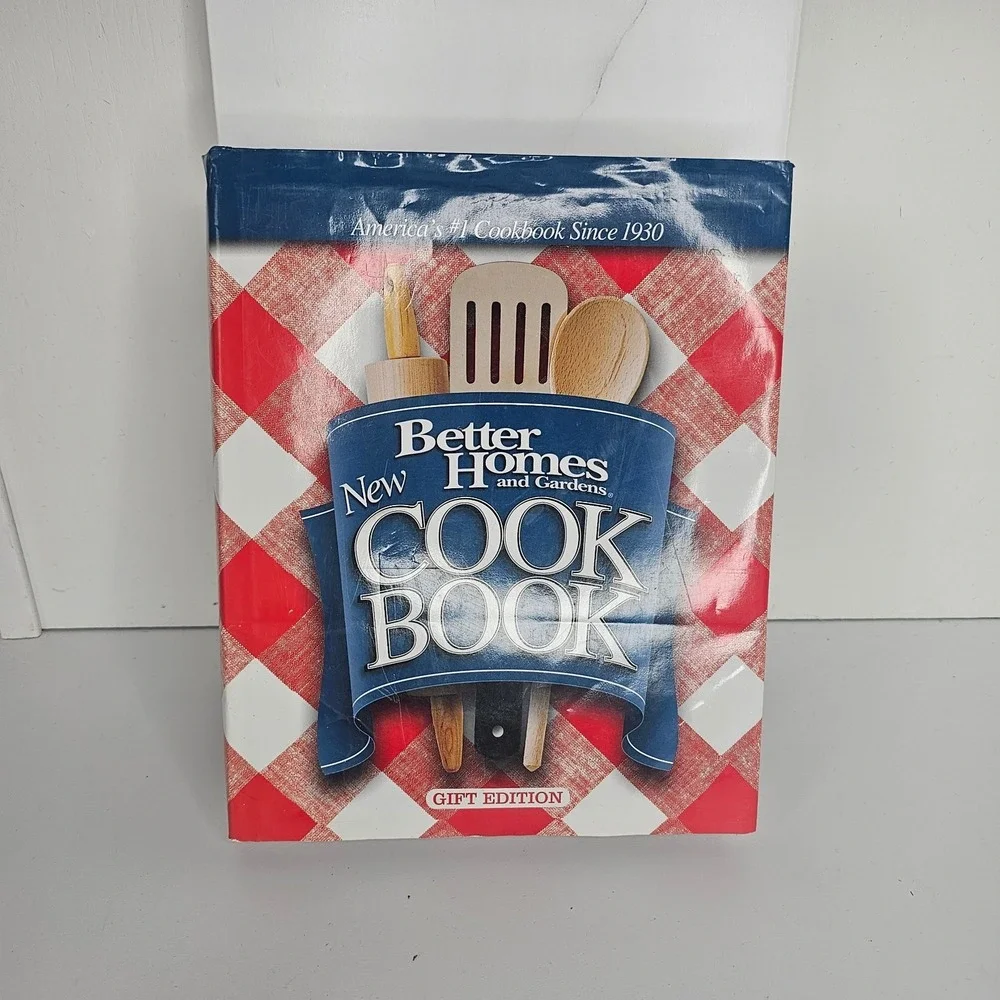 Better Homes and Gardens New Cook‎ Book Gift Edition 12th Edition Red Plaid 2003